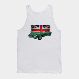 British Racing Green Jaguar E-Type Tank Top